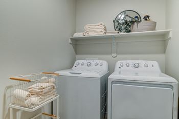 Washer and dryer in all homes